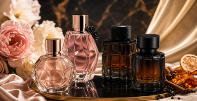 Luxury perfume bottles for a Viktor&Rolf perfume gift guide