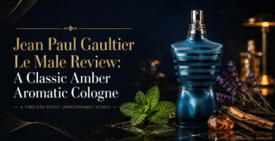 Jean Paul Gaultier Le Male fragrance bottle and review
