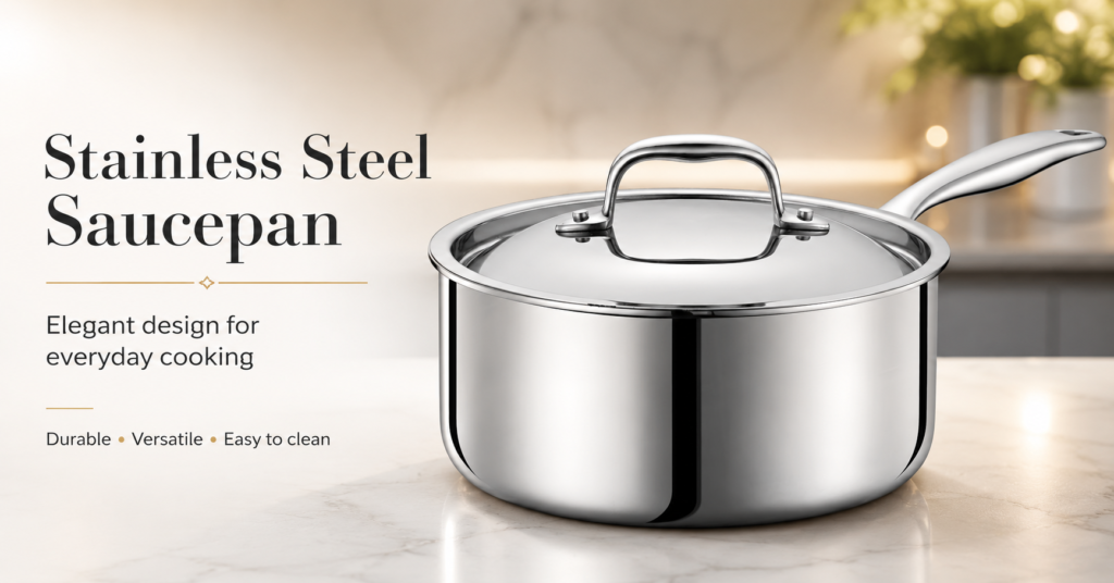 Legend Cookware saucepan review: 5-ply stainless steel 3-quart pan